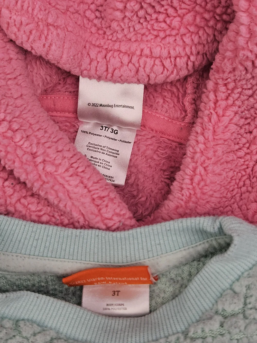 5/$25 3T Toddler Sherpa Sweater Lot Paw Patrol Cocomelon Fleece Pullovers - Picture 5 of 5